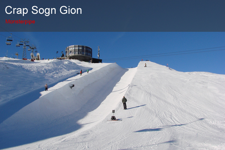 Halfpipe: Half-Pipe Crap Sogn Gion
