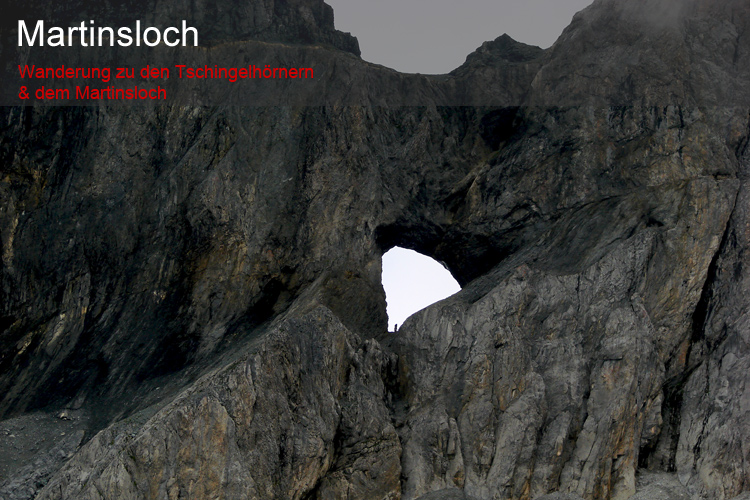 Blick durchs Martinsloch